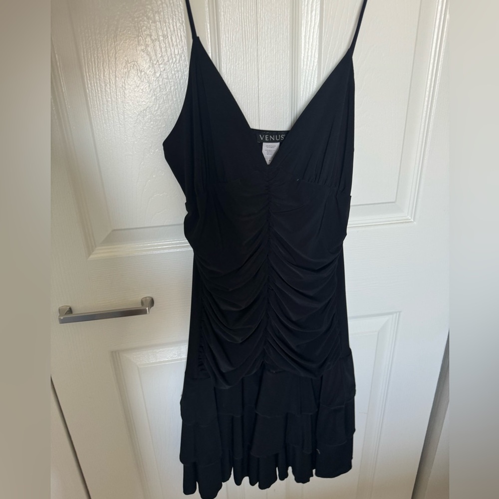 Venus, size medium ruched ruffled beach cover up or summer dress